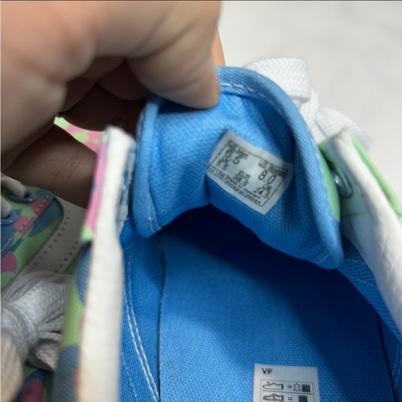 Vans Old Skool Platform Floral Shoes - Picture 9 of 13